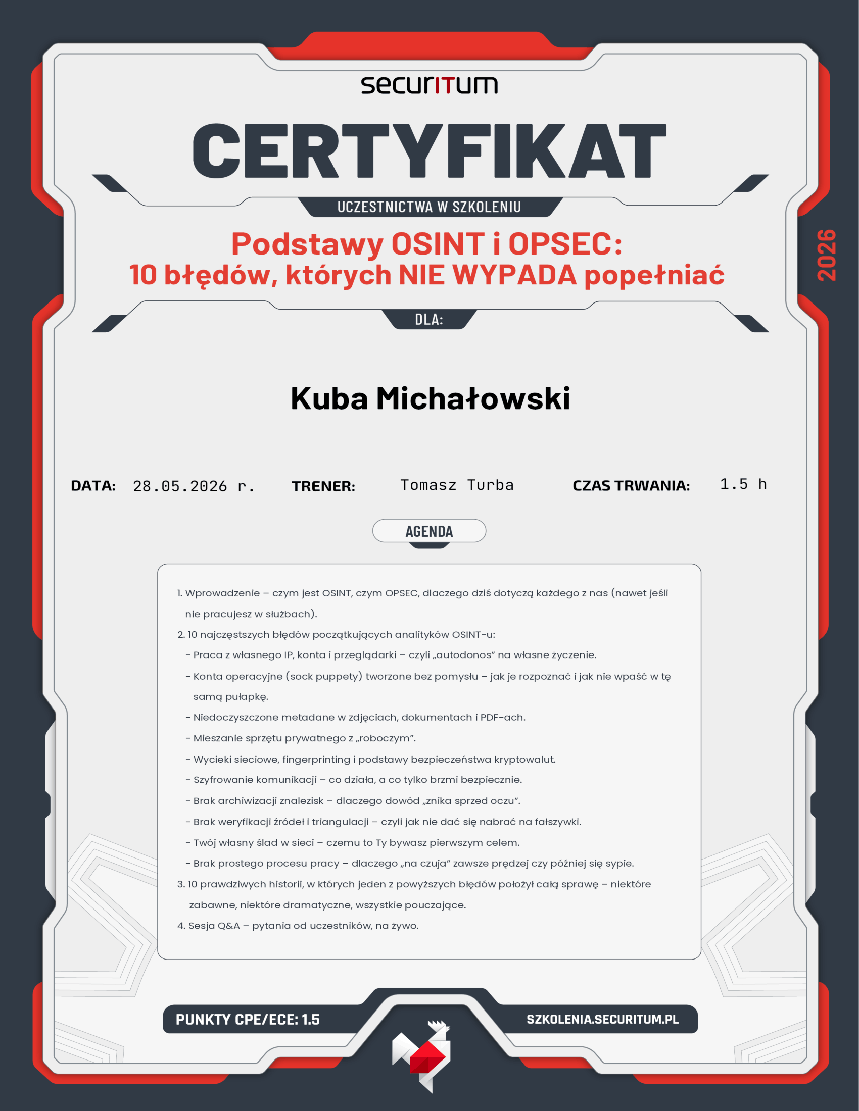 Podstawy OSINT i OPSEC